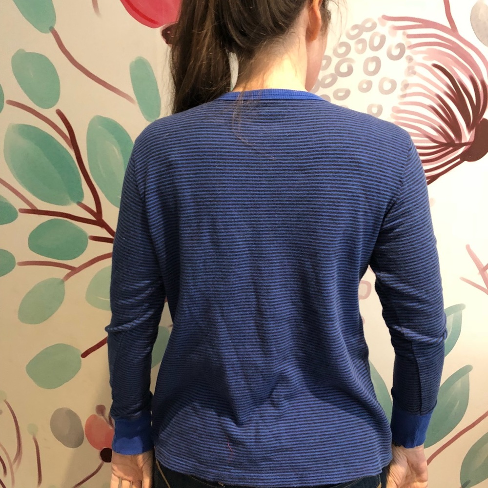 Black and blue thermal